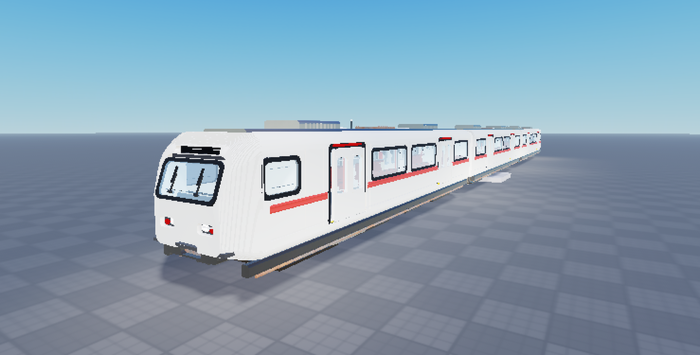 Meridian Metro — three-car subway train preview 3