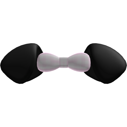 ♡﹒adorable black puppy ears with bow