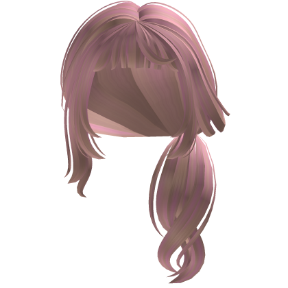 Two-Tone Cute Low Side Pigtails 