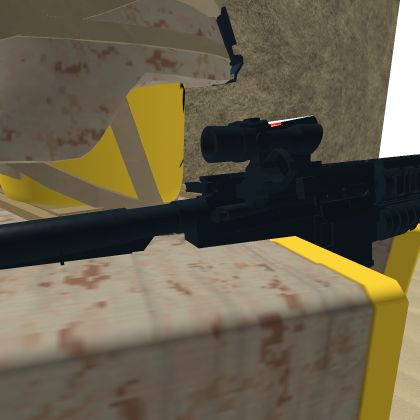 The Robloxian Noobs Standard Rifle. (Prop Rifle)
