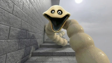 Climb Scary Worm Tower