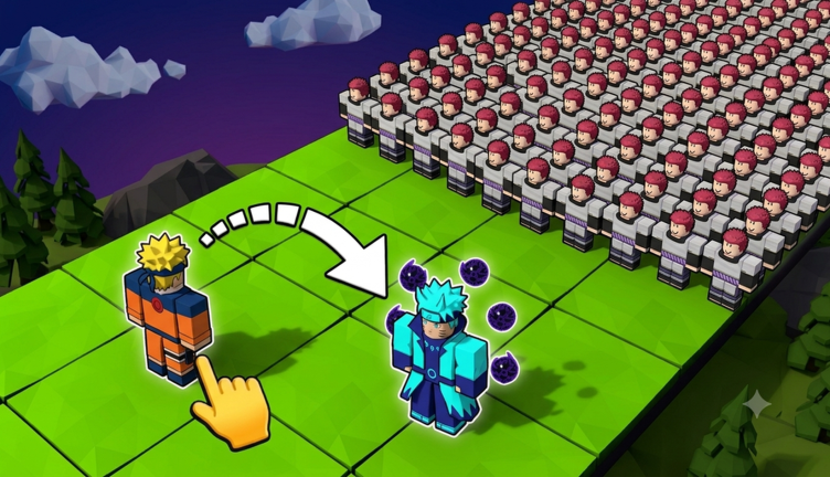 Merge Anime Defender