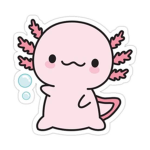 Axolote kawaii