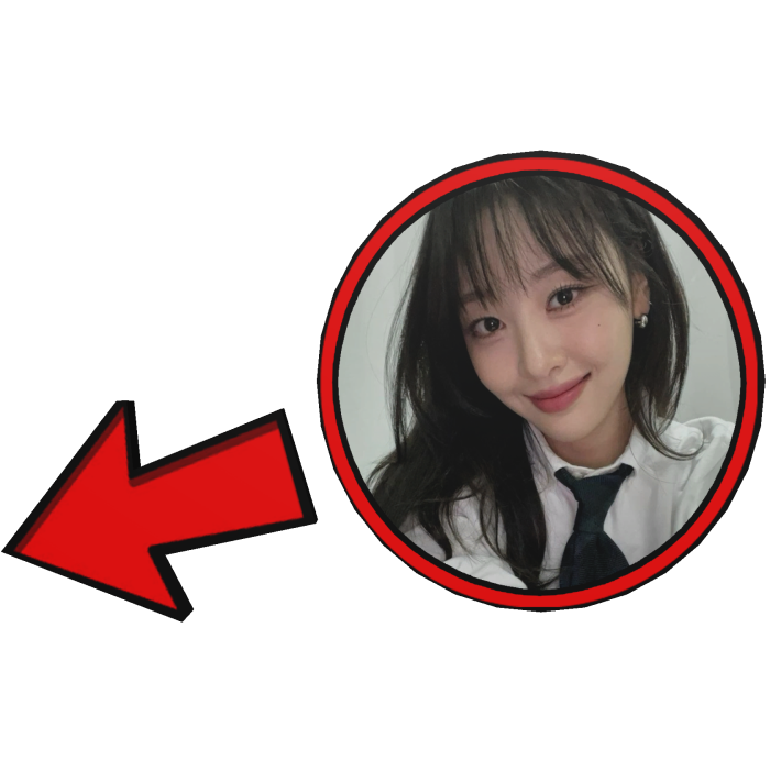 Yves Pointing Meme Circle Loona