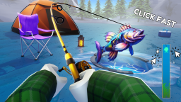 Symulator połowów na lodzie 🐟