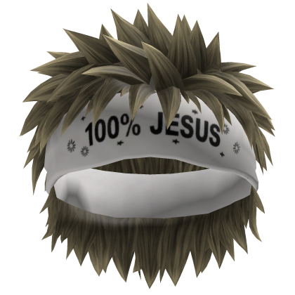 Neymar Blonde Warrior Cut Hair W/Headband Roblox item