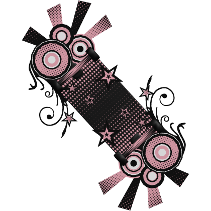 Light Pink Frutiger Metro Skateboard Roblox item
