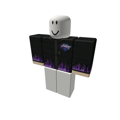 Baju Roblox CDP JAKET CDP TEAM POLOS BERAPI UNGU