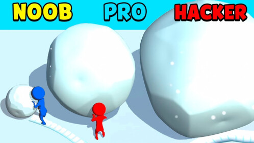 Eat Snowball Simulator