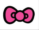 The pink bows !!
