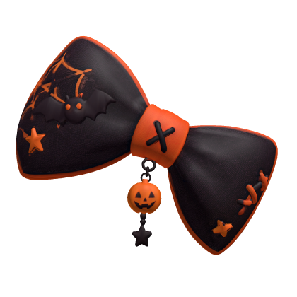 Halloween Haunted Cute Bow
