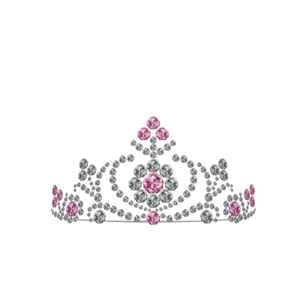 ✧tiara✧ IEMIEBSHA Rhinestone Alloy Crystal Tiara Princess Crown, 6