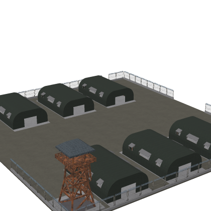 [NEW!] Military Base Army Soldier Tent