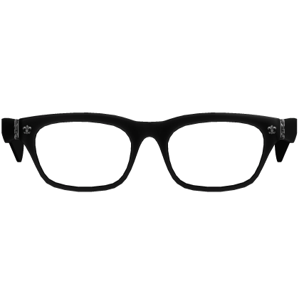 Cross Hearts Glasses [Silver]