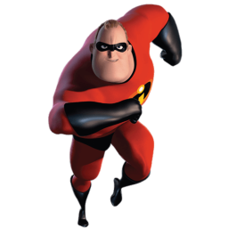 Mr Incredible jumps cliff (Muchos sade)