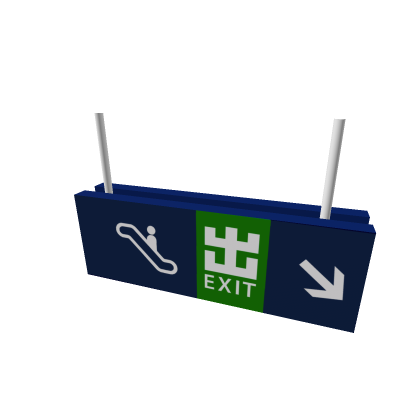 MTR Escalator Sign