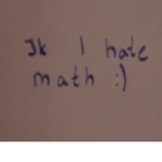 math is cool :)