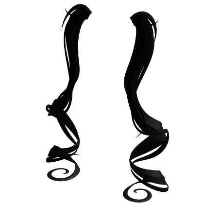 princess kawaii hair extensions black