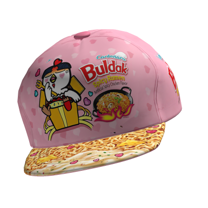 Samyang Buldak Ramen Carbonara Hot Chicken Cap Roblox item