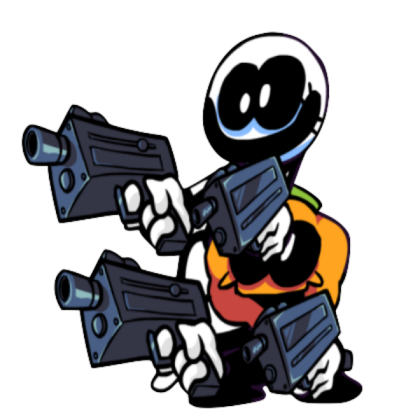 Skid and pump with guns {Transparent backround} Roblox decal