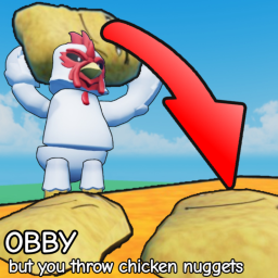obby but you throw chicken nuggets