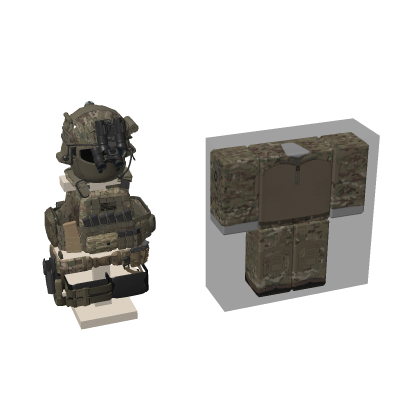 🎁 Military Vest / Uniform Guns Army Base Tactic