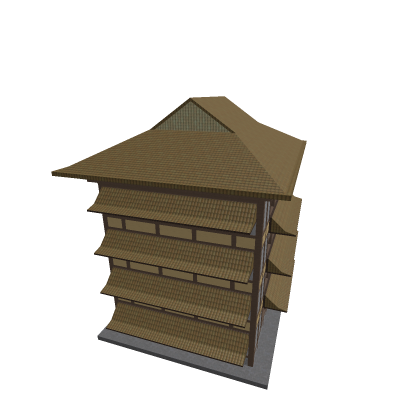 Chinese Town Village Tower Pagoda Building House
