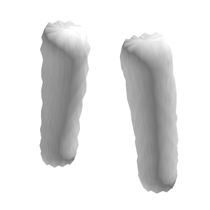 White Fur Leg Warmers