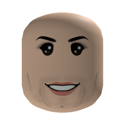 🕊️✨ [2000s] Michael Head Mask - Bearded Smile