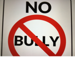 no bullying! “this is a bullying safe zone”.