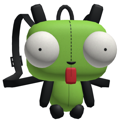 Green Alien GIR Scene Plush Backpack [3.0]