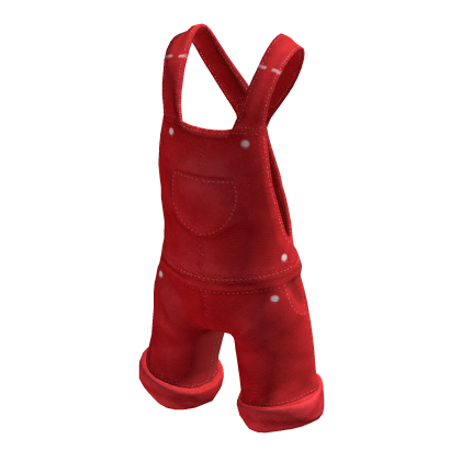 Red Short Overalls