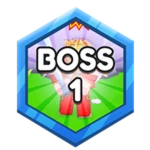 Defeat Castle Boss! Roblox badge thumbnail
