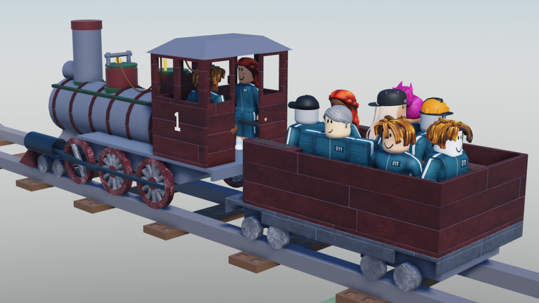 100 Player Cart Ride [HARD ☠️] screenshot 1