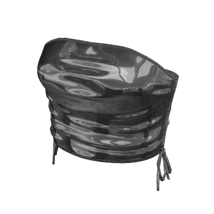 Y2K Metallic Silver Tube Top thumbnail