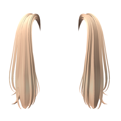 Playful Pigtails in Blonde Roblox item