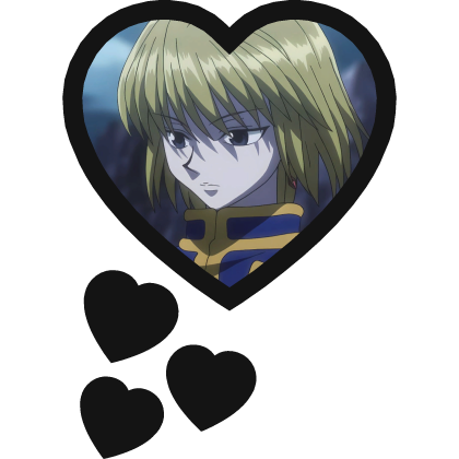 Kurapika Thinking Hearts Hunter X Hunter