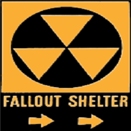 Fallout Shelter Sign Roblox decal