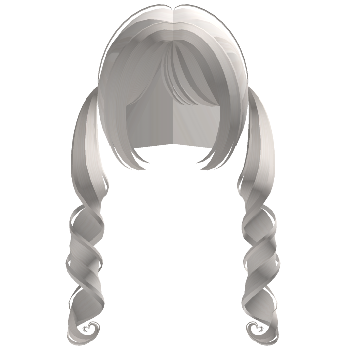 ♡ :  cute heart doll curly pigtails blonde