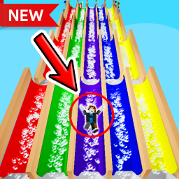 🌈Pick The Right Water Slide For Admin Obby!