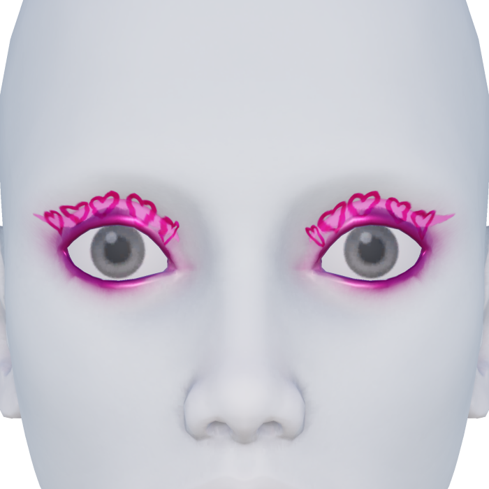 Heart 💓 Eye Liner Cute