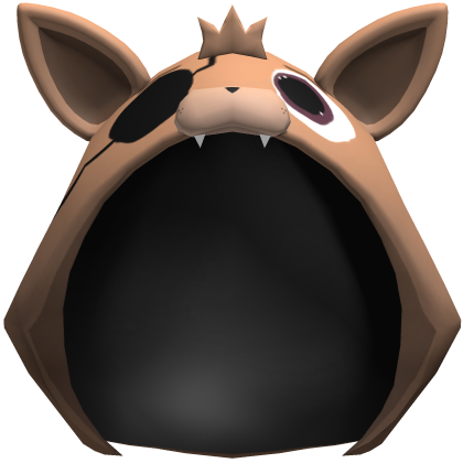 Brown Foxy Chibi FNAF Plush Hood Roblox item