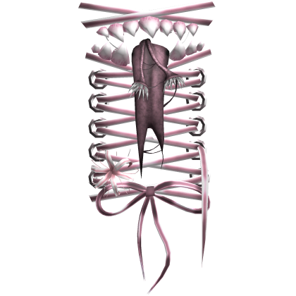 Pink Creepycore Shoulder Monster Stitches [R]
