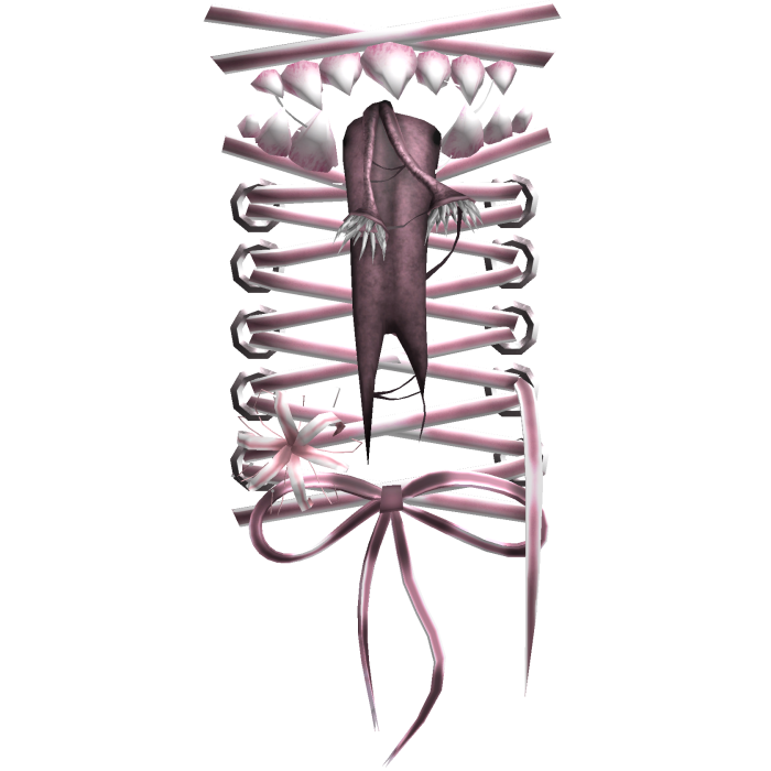 Pink Creepycore Shoulder Monster Stitches [R]