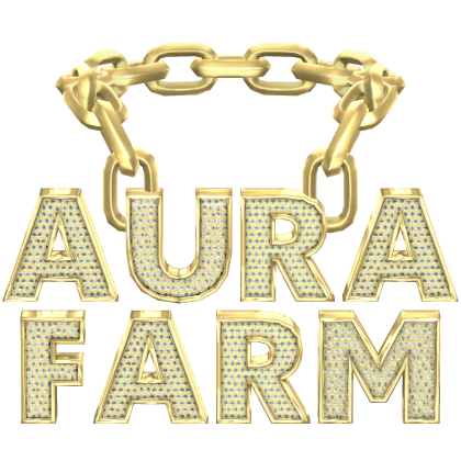 Aura Farm Gold Chain Roblox item