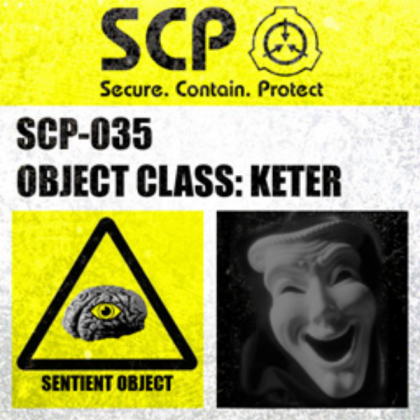 SCP-035 sign Roblox decal