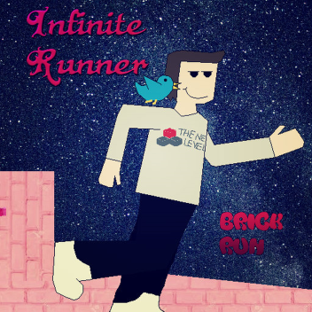 Infinite Pink Brick Runner
