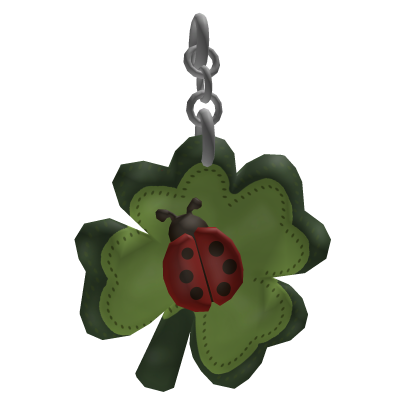 harajuku clover with ladybug keychain!! ˚｡⋆ thumbnail