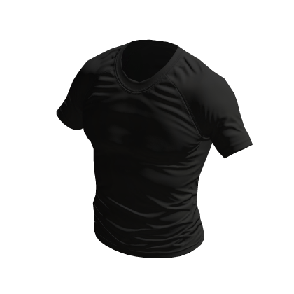 Black Compressed Tee