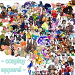 - cosplay apparel -